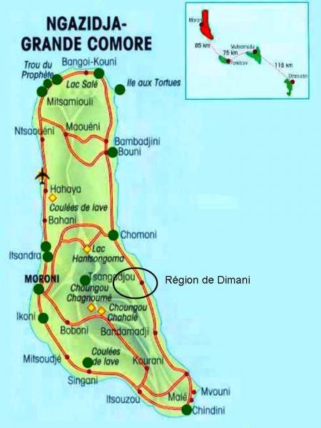 Situation Géographique de la région